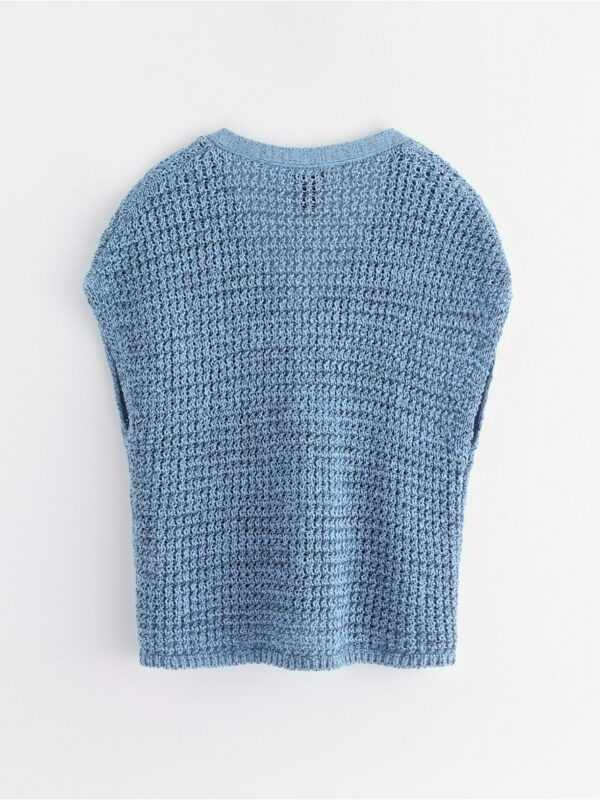 Knitted vest - 3005986-9614