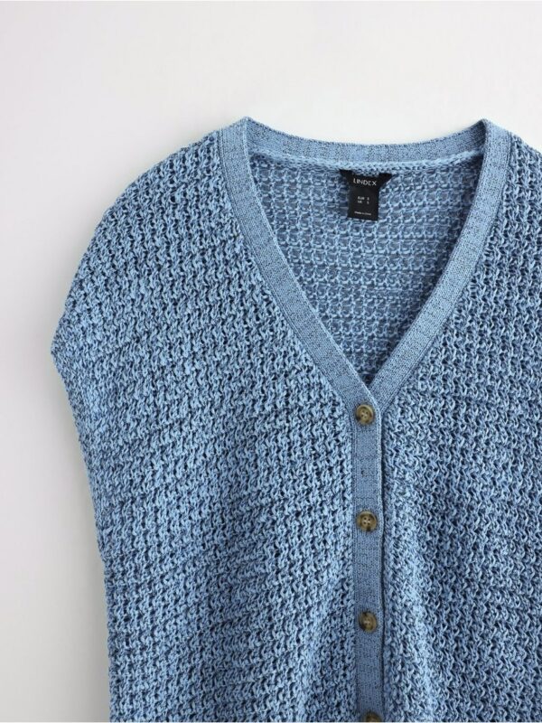 Knitted vest - 3005986-9614