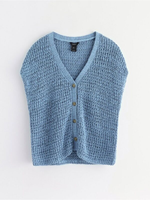 Knitted vest - 3005986-9614