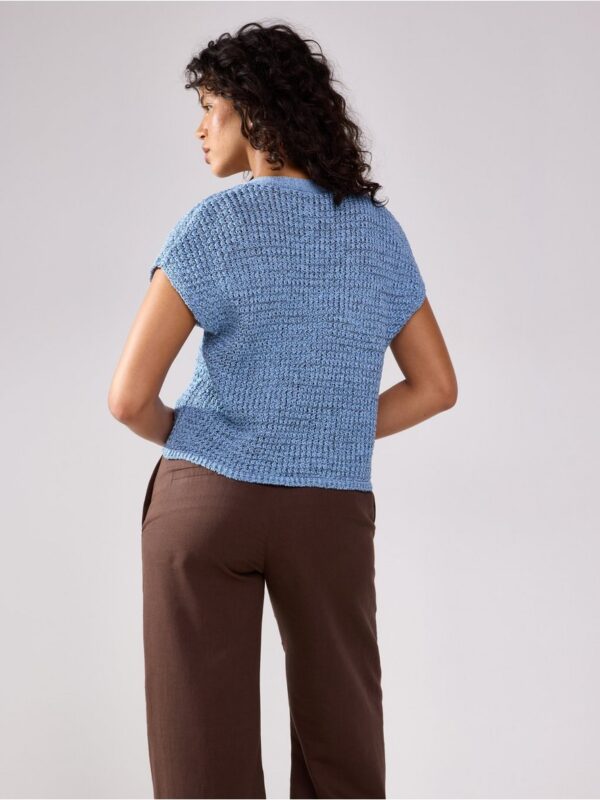 Knitted vest - 3005986-9614