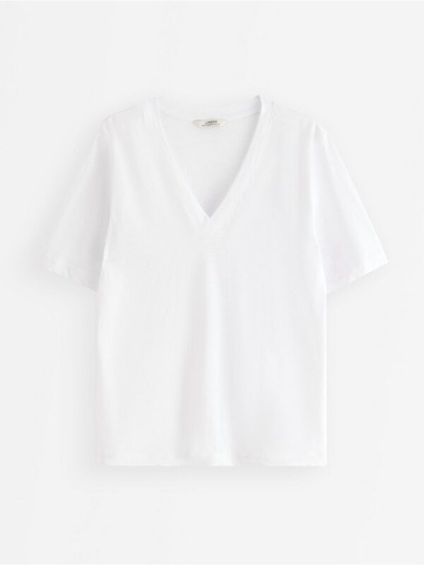 T-shirt with v-neck - 3005988-70