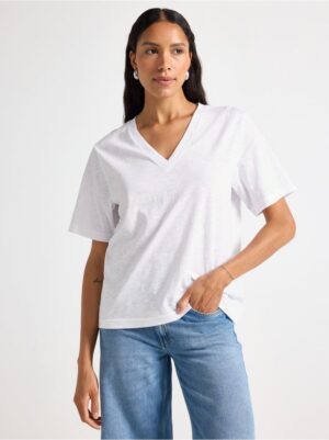 T-shirt with v-neck - 3005988-70