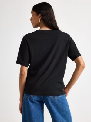 T-shirt with v-neck - 3005988-80