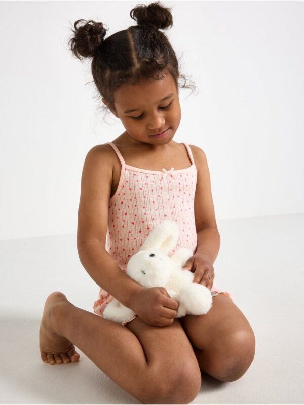 Pyjama set in pointelle - 3006028-7491