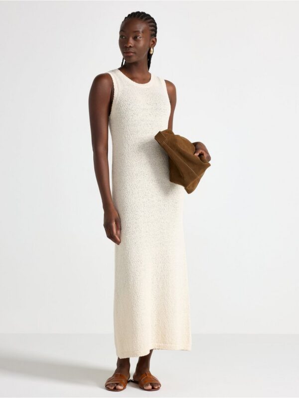 Knitted midi dress - 3006092-363