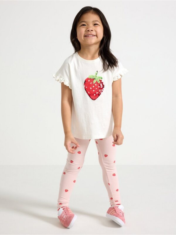 Top with sequins - 3006094-325