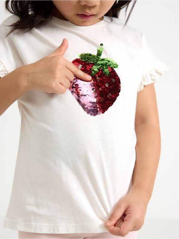 Top with sequins - 3006094-325