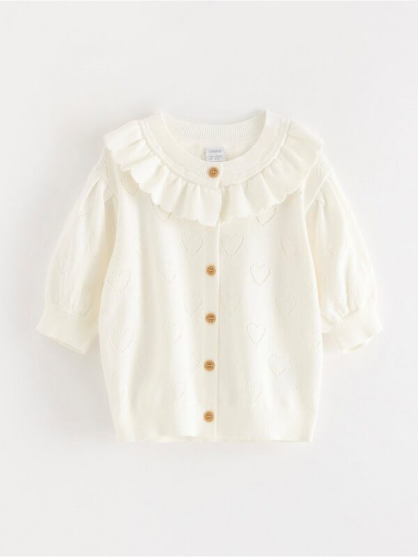 Short-sleeved cardigan - 3006096-325