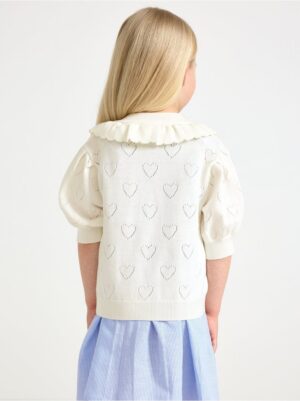 Short-sleeved cardigan - 3006096-325