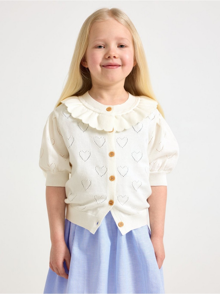 Dzemper – Short-sleeved cardigan
