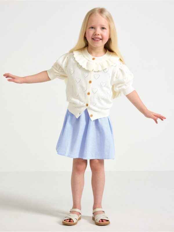 Short-sleeved cardigan - 3006096-325