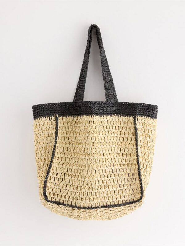 Shopper in paper straw - 3006106-9427