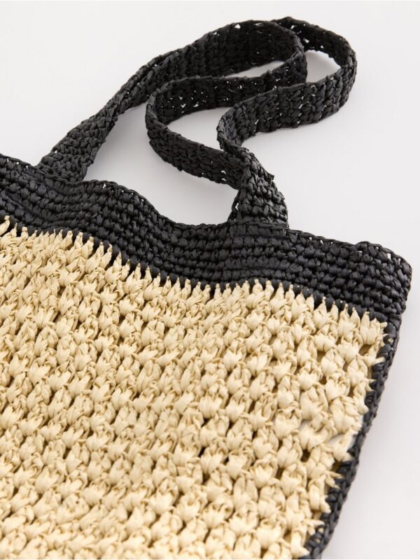 Shopper in paper straw - 3006106-9427