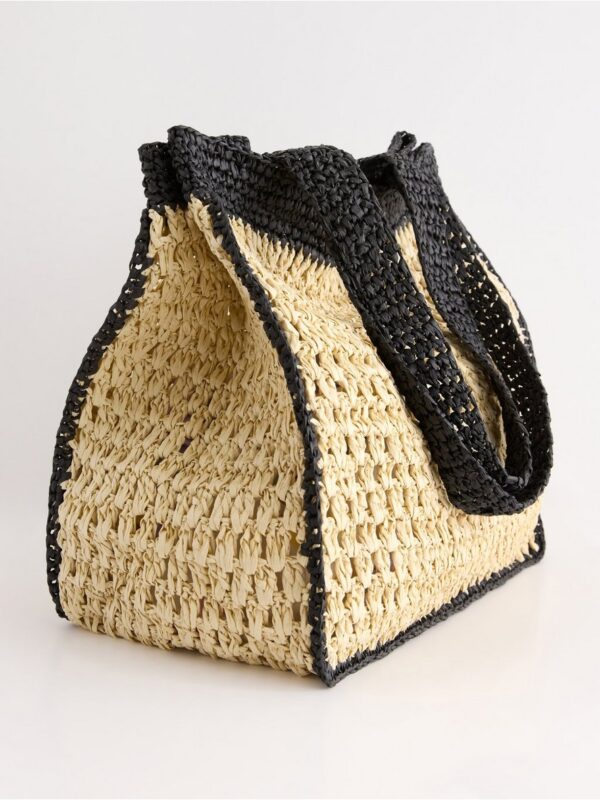 Shopper in paper straw - 3006106-9427
