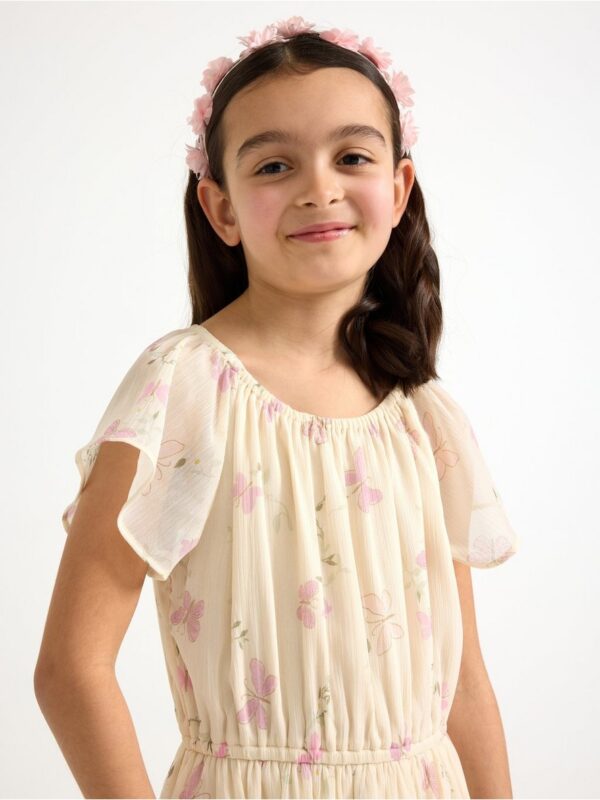 Dress in chiffon - 3006148-4547