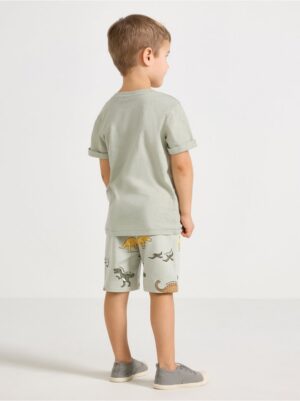 Patterned jersey shorts - 3006149-8884