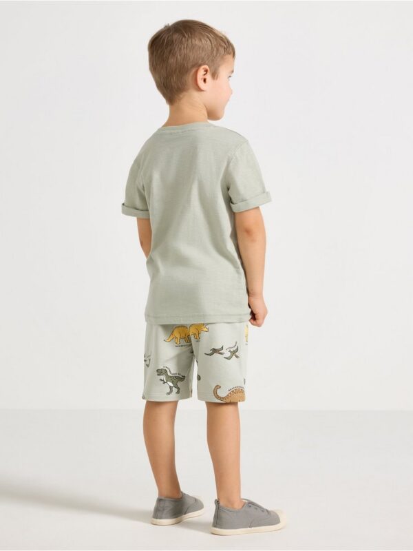 Patterned jersey shorts - 3006149-8884