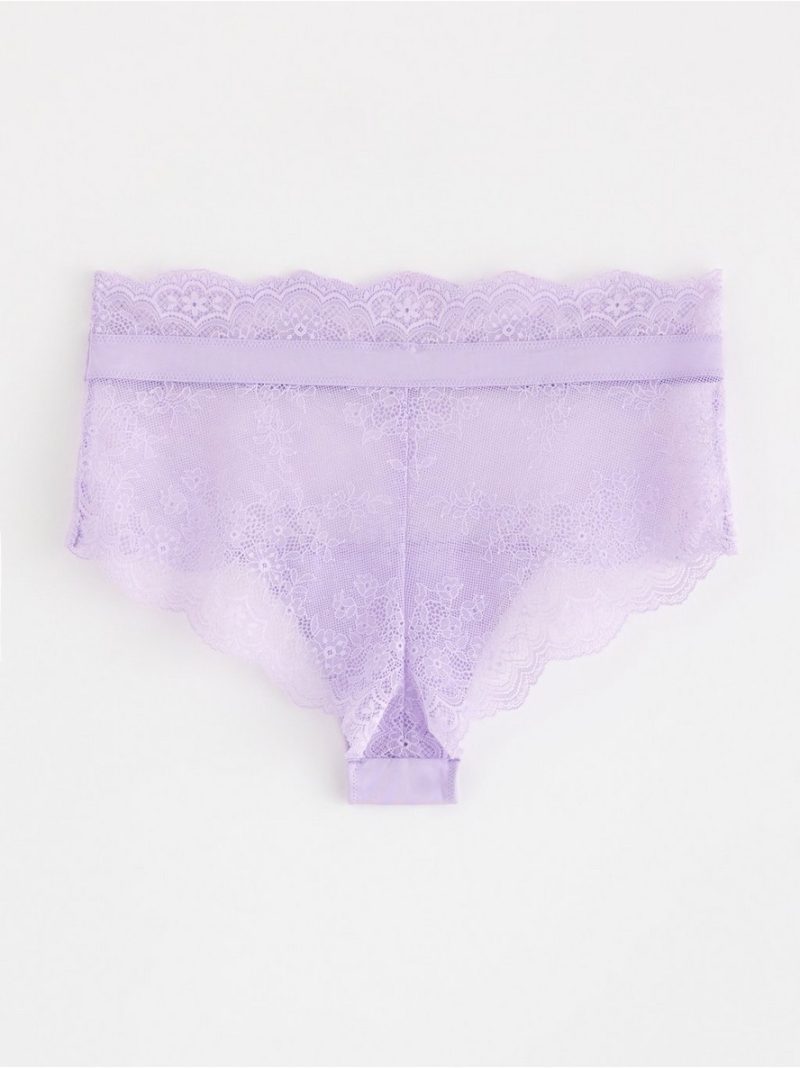 Brazilian briefs with lace - 3006170-4813