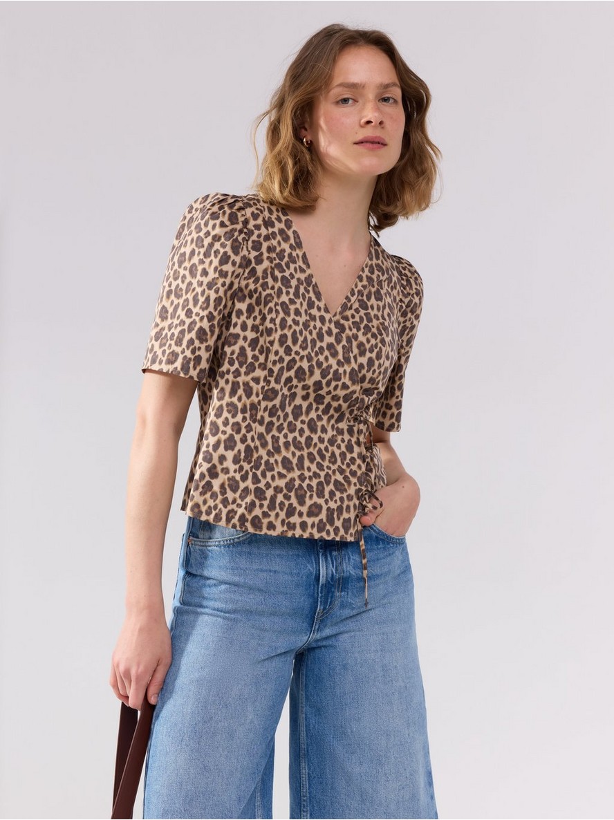 Bluza – Blouse with wrap design