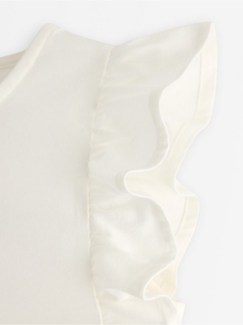 Top with flounce sleeves - 3006250-325