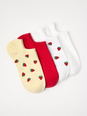 4-pack  low ankle socks - 3006279-70