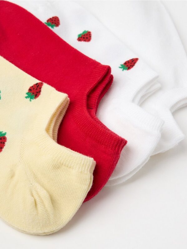 4-pack  low ankle socks - 3006279-70
