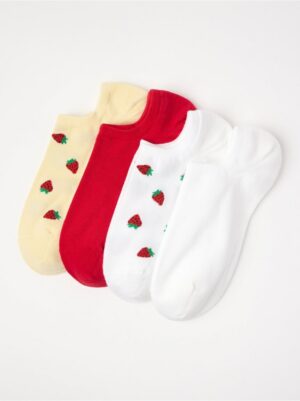4-pack  low ankle socks - 3006279-70