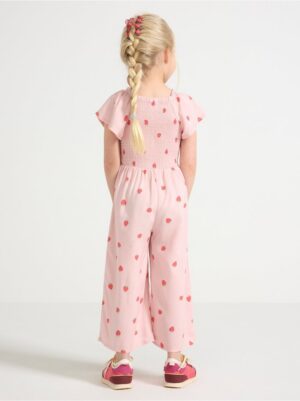 Short-sleeved jumpsuit - 3006300-6907