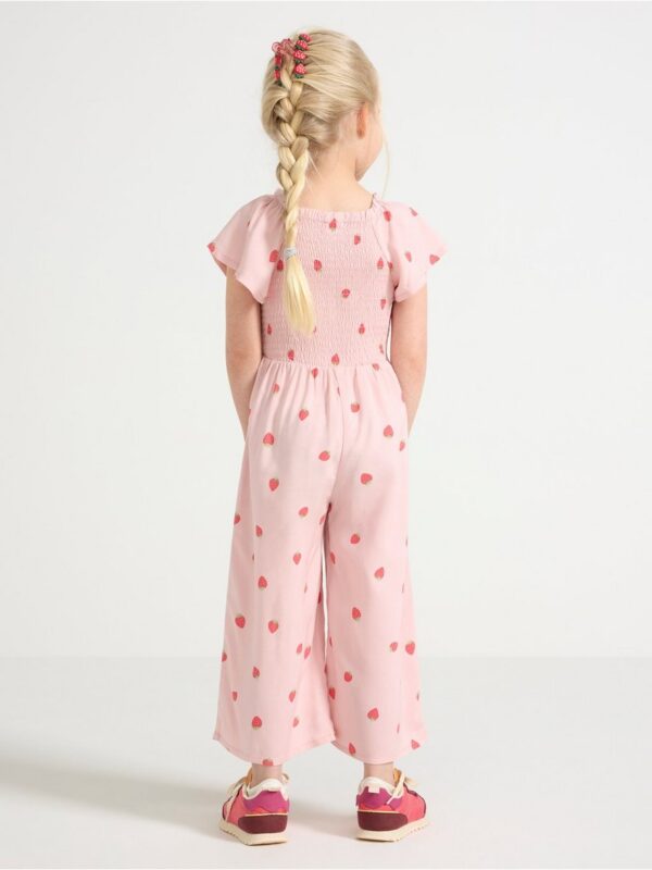 Short-sleeved jumpsuit - 3006300-6907