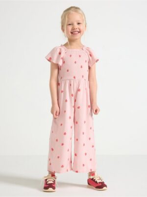 Short-sleeved jumpsuit - 3006300-6907
