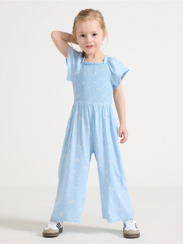 Short-sleeved jumpsuit - 3006300-8852