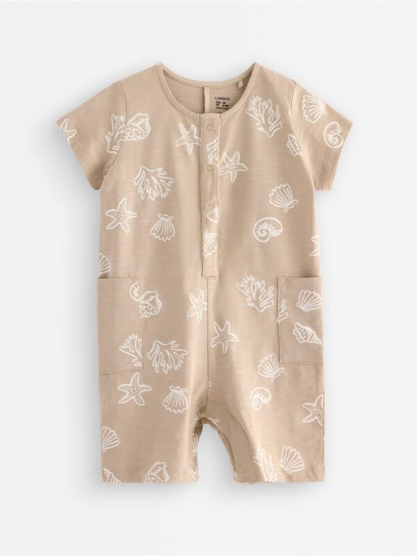 Romper in slub jersey - 3006336-4939
