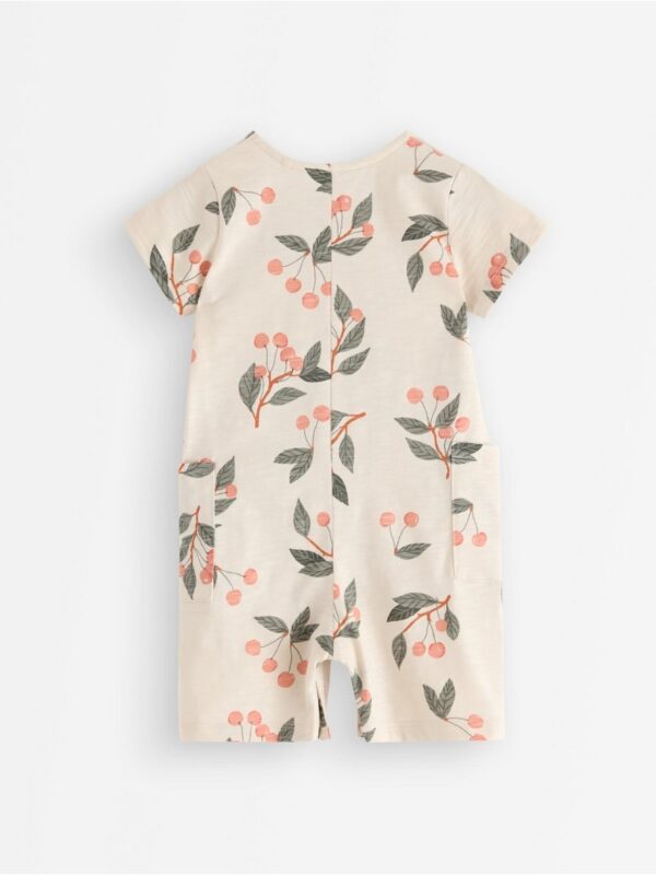 Romper in slub jersey - 3006336-8414