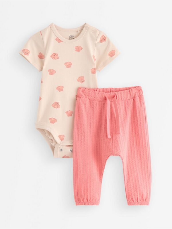 Set - bodysuit and trousers - 3006474-8160