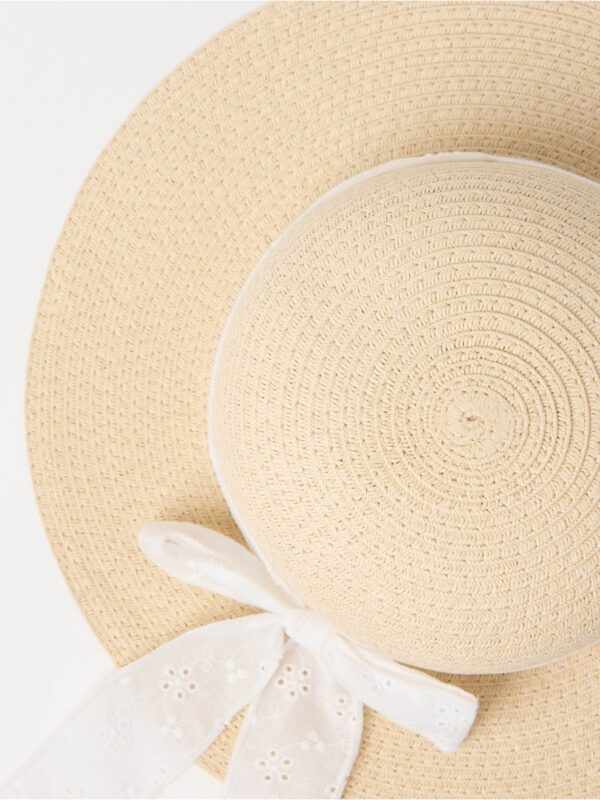 Sun hat with bow - 3006484-311
