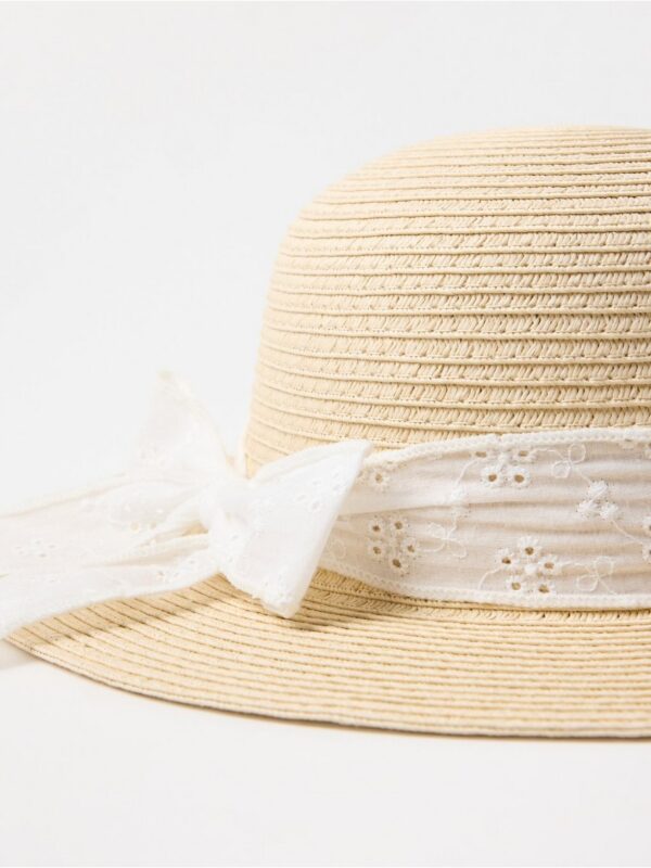 Sun hat with bow - 3006484-311