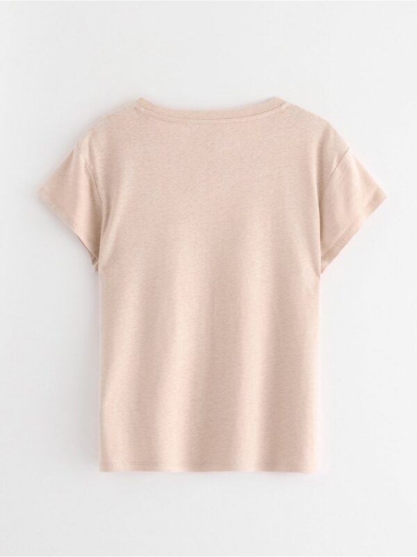 Top in linen blend - 3006518-7704