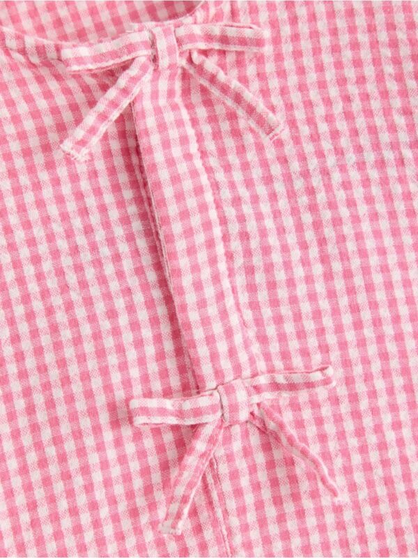 Blouse with puff sleeves - 3006523-2431