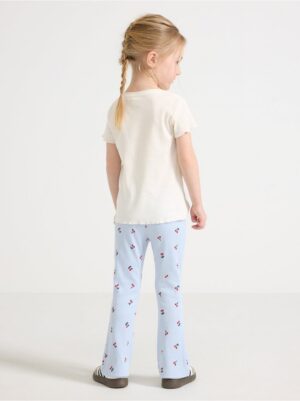 Flared ribbed leggings - 3006539-1355