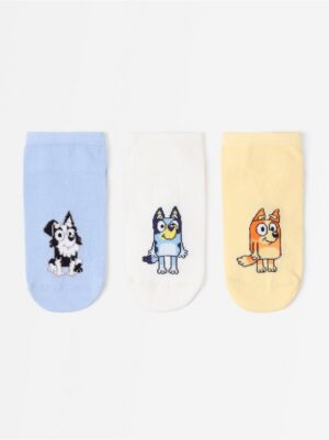 3-pack Bluey  ankle socks - 3006566-325