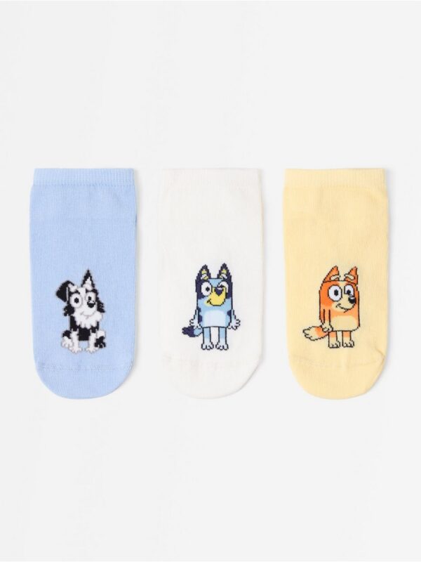 3-pack Bluey  ankle socks - 3006566-325