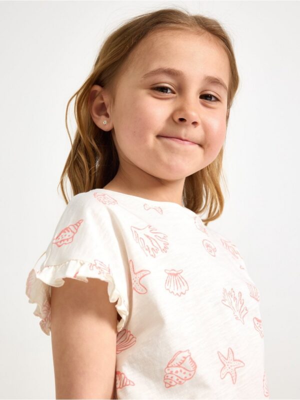 Short-sleeved top - 3006591-6728