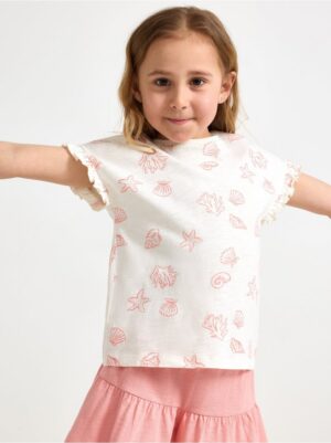 Short-sleeved top - 3006591-6728