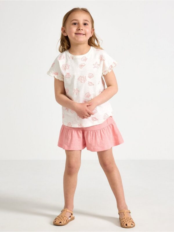Short-sleeved top - 3006591-6728
