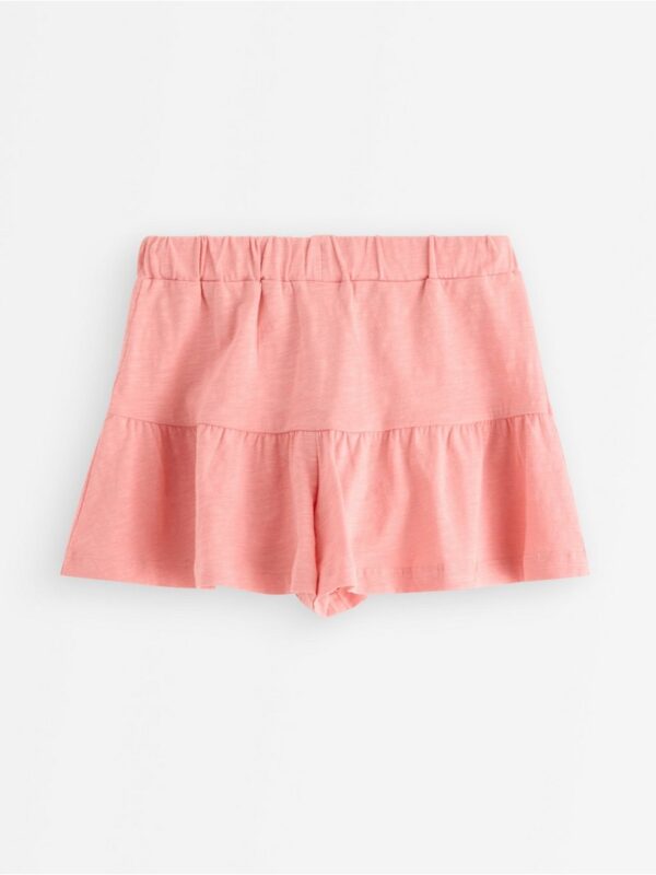 Shorts with flounces - 3006592-7550