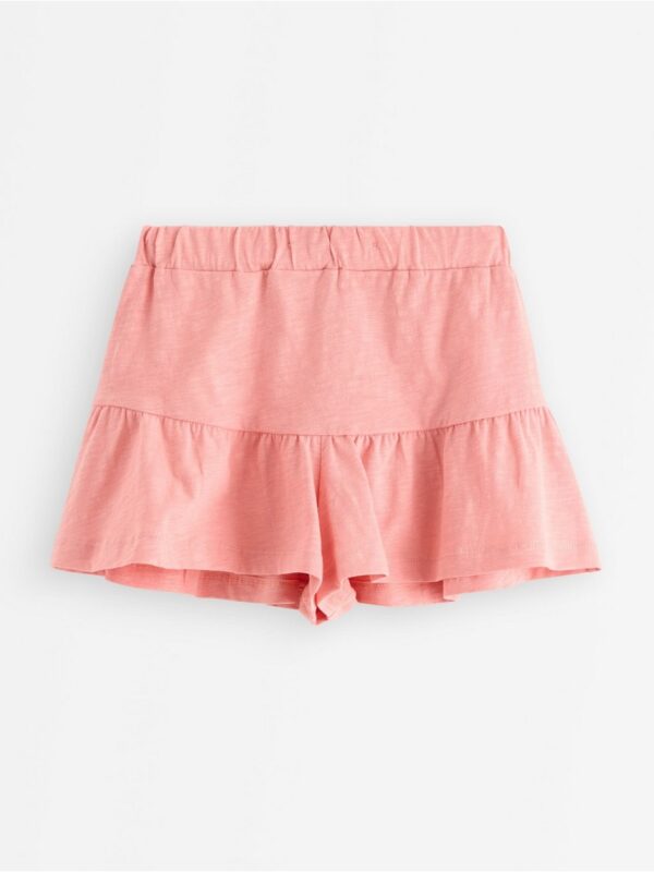 Shorts with flounces - 3006592-7550