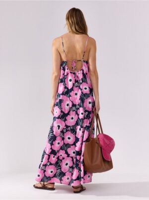 Patterned maxi dress - 3006638-7821