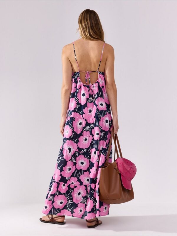 Patterned maxi dress - 3006638-7821