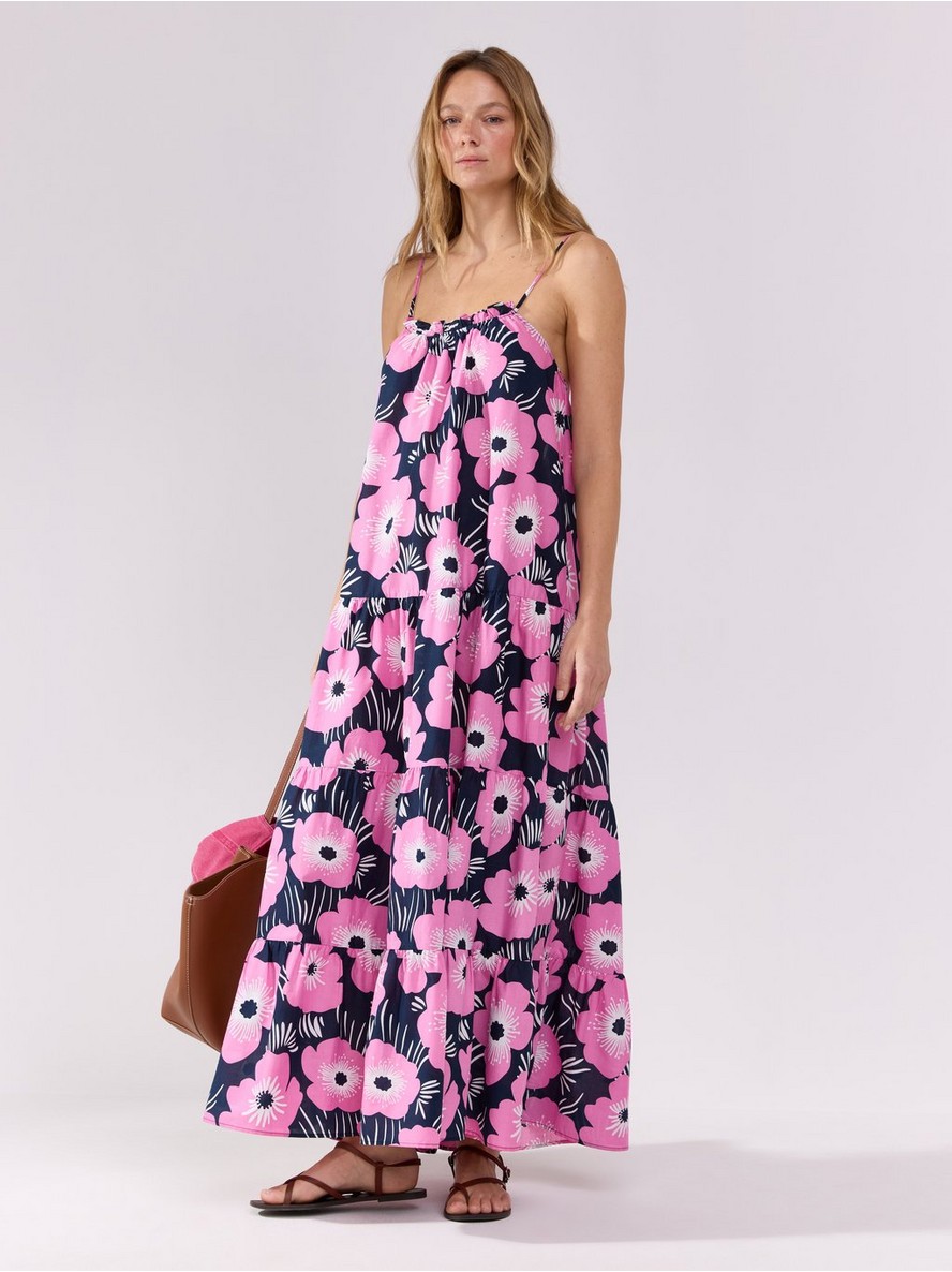 Haljina – Patterned maxi dress