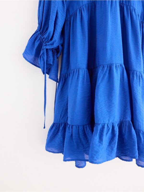 Mini dress with flounces - 3006671-6838
